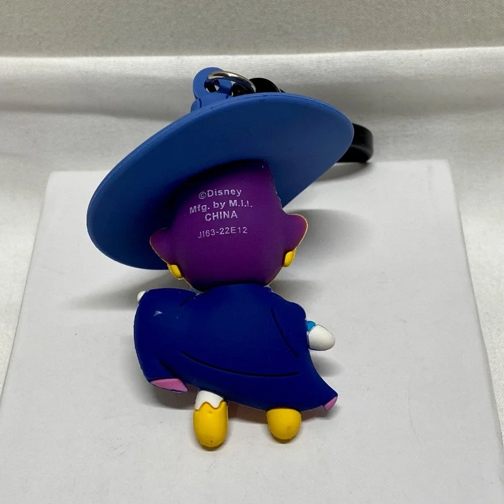 Disney Character Keychain Figure Lot 5 Keychains Goofy Dark Wing Duck + More NOS